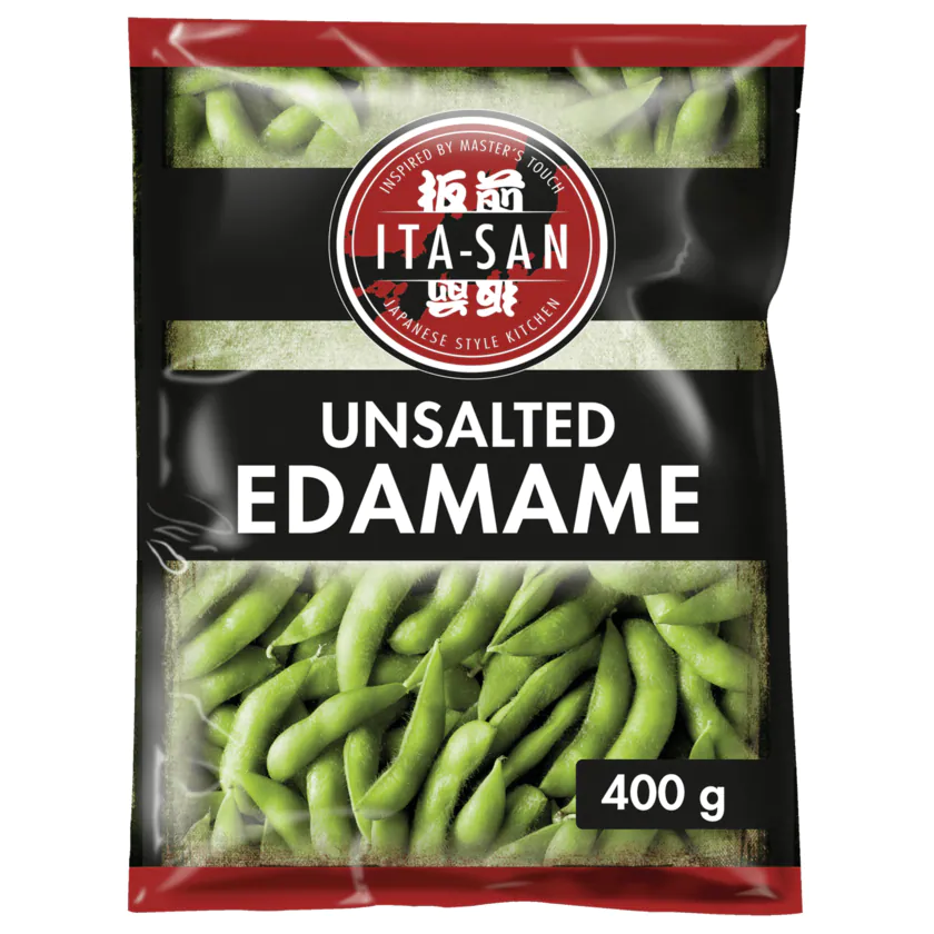 Ita-San Unsalted Edamame 400g - 4316734002828