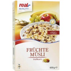 REAL Früchte Müsli Vollkorn - 4334011011080