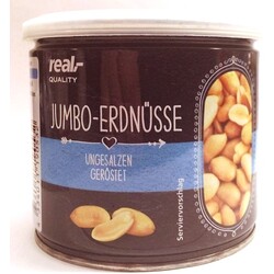 real,- Quality Jumbo-Erdnüsse, ungesalzen geröstet - 4334011190532