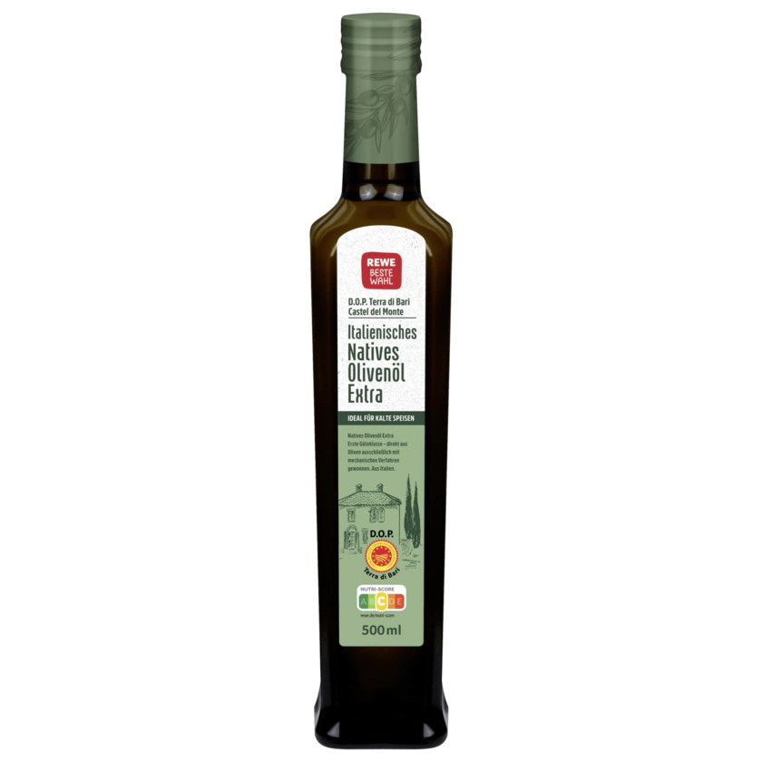 Rewe Beste Wahl Italienisches Natives Olivenöl 500ml - 4337256021654