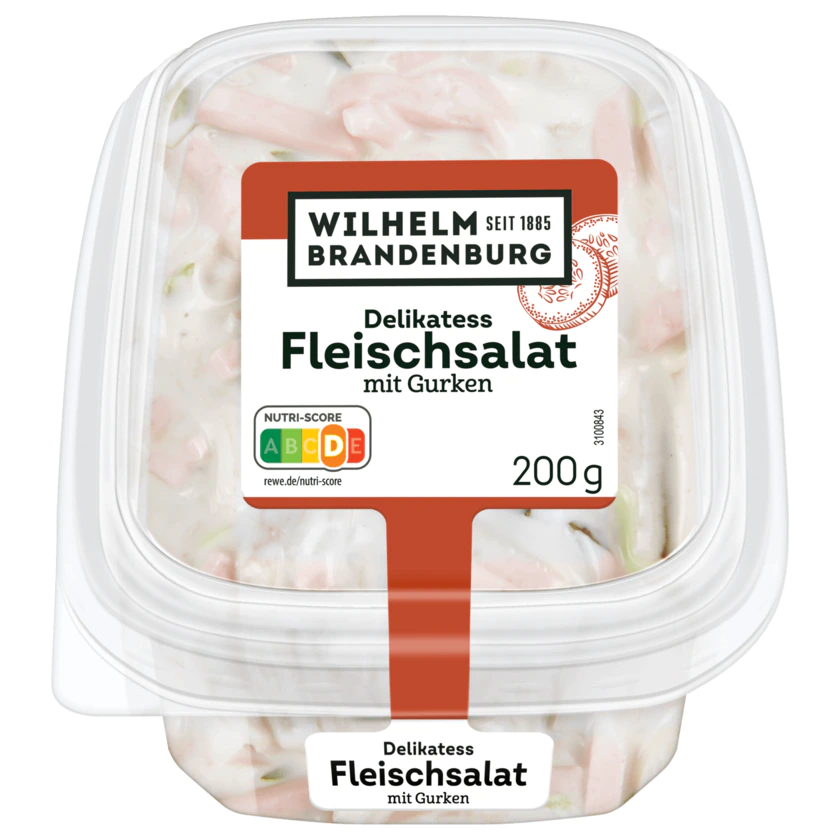 Wilhelm Brandenburg Fleischsalat 200g - 4337256035866