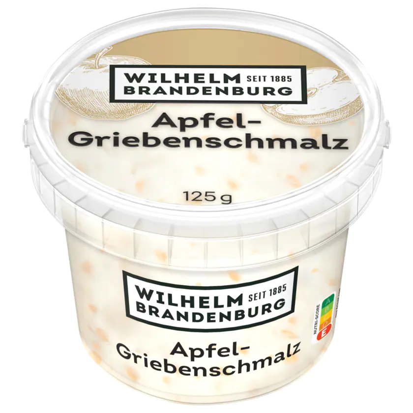 Wilhelm Brandenburg Apfel-Griebenschmalz 125g - 4337256046251