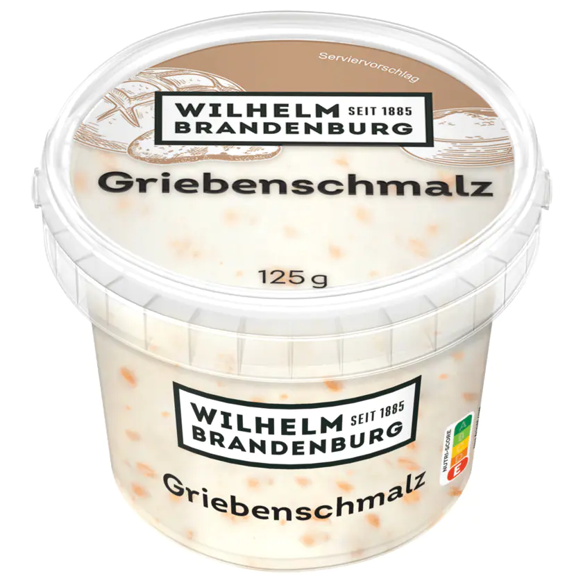 Wilhelm Brandenburg Hausmacher Griebenschmalz 125g - 4337256047272