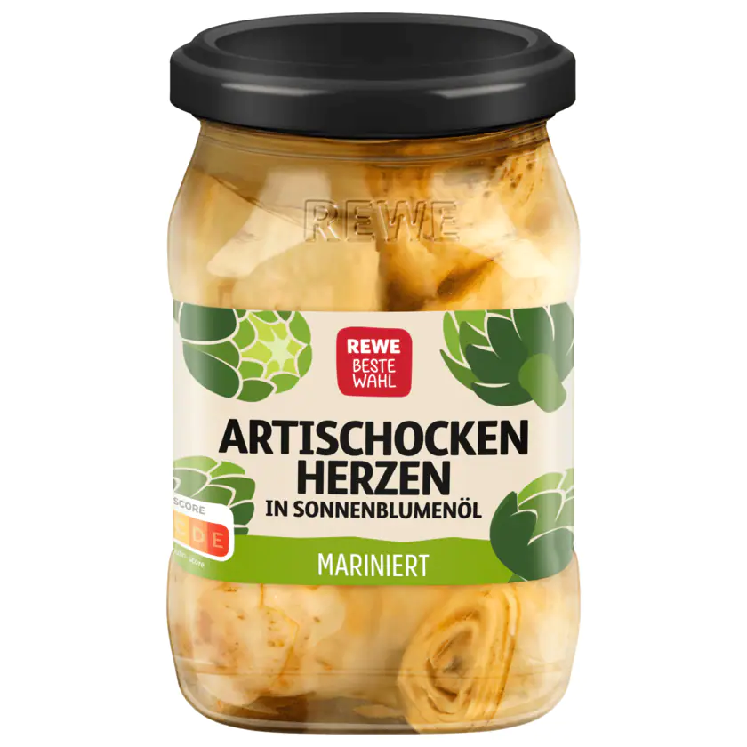 REWE Beste Wahl Artischockenherzen 160g - 4337256049719