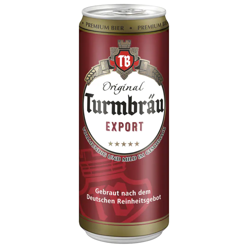 Original Turmbräu Export Preimium Bier 0,5l - 4337256057257