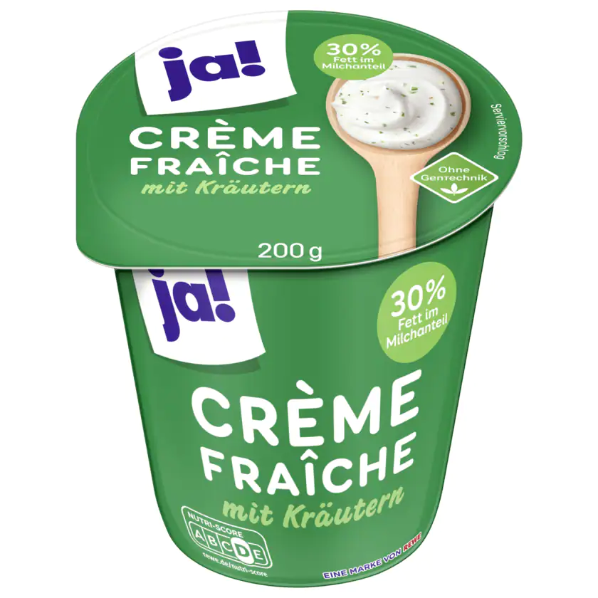 Ja! Creme Fraiche mit Kräutern 200g - 4337256070638