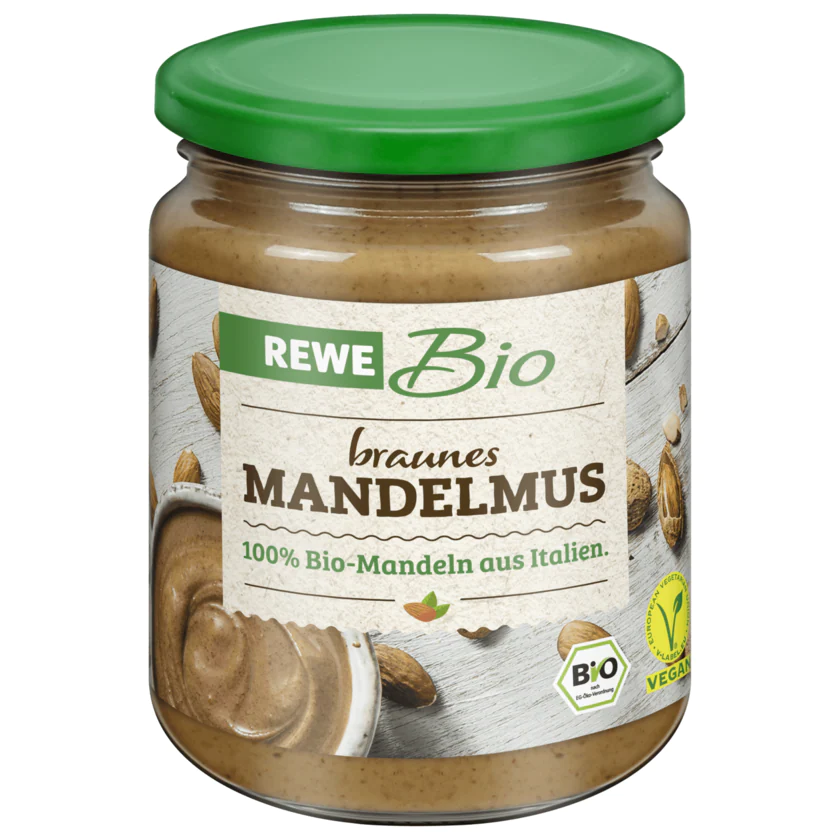 REWE Bio Mandelmus braun 250g - 4337256077675