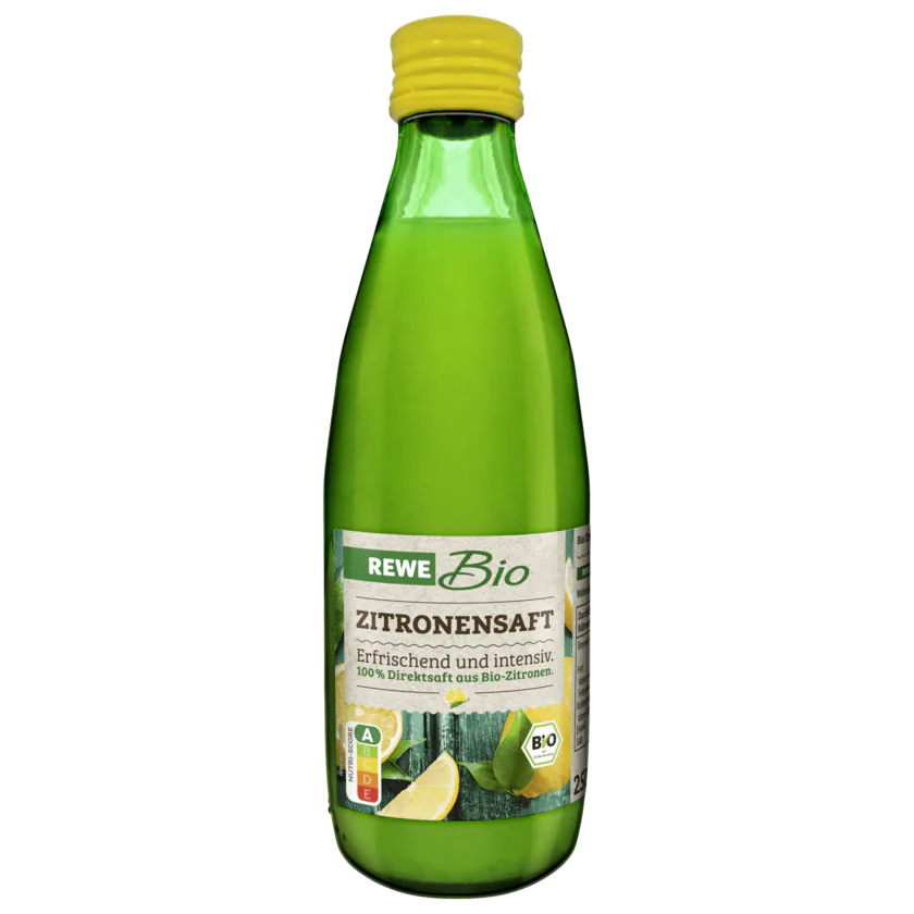 REWE Bio Zitronensaft Direktsaft 250ml - 4337256086943