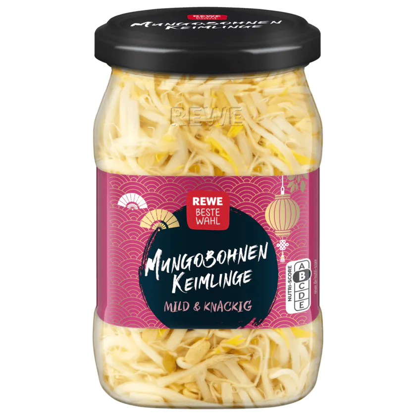 REWE Beste Wahl Mungobohnenkeimlinge 175g - 4337256087919