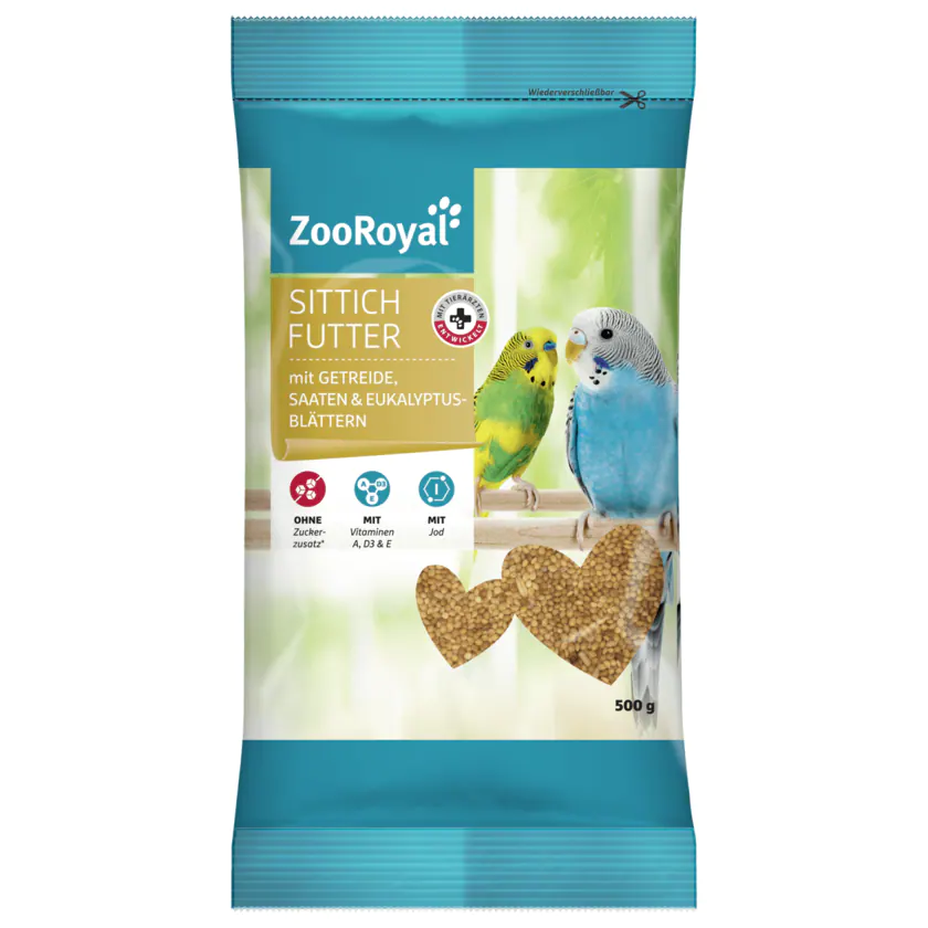 ZooRoyal Sittichfutter 500g - 4337256092074