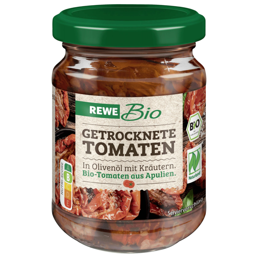 REWE Bio getrocknete Tomaten 180g - 4337256098830