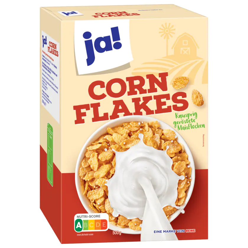 ja! Cornflakes 500g REWE.de - 4337256100557