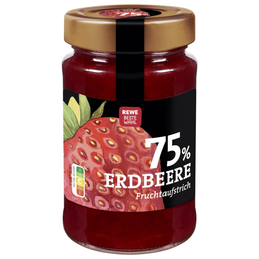 REWE Beste Wahl Erdbeere Fruchtaufstrich 200g - 4337256114790