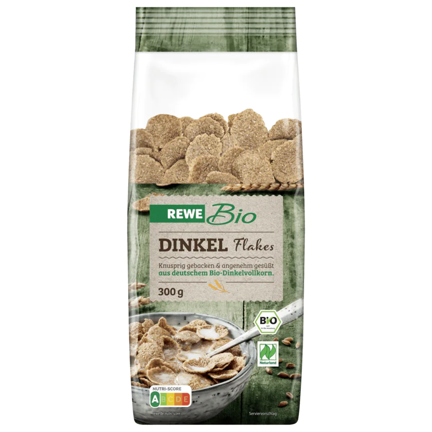 REWE Bio Dinkel-Flakes 300g - 4337256132527