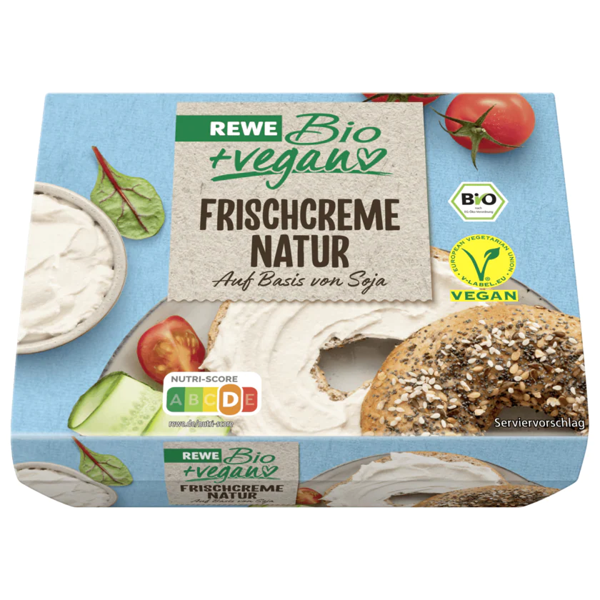 REWE Bio + vegan Frischcreme Natur 115g - 4337256136365