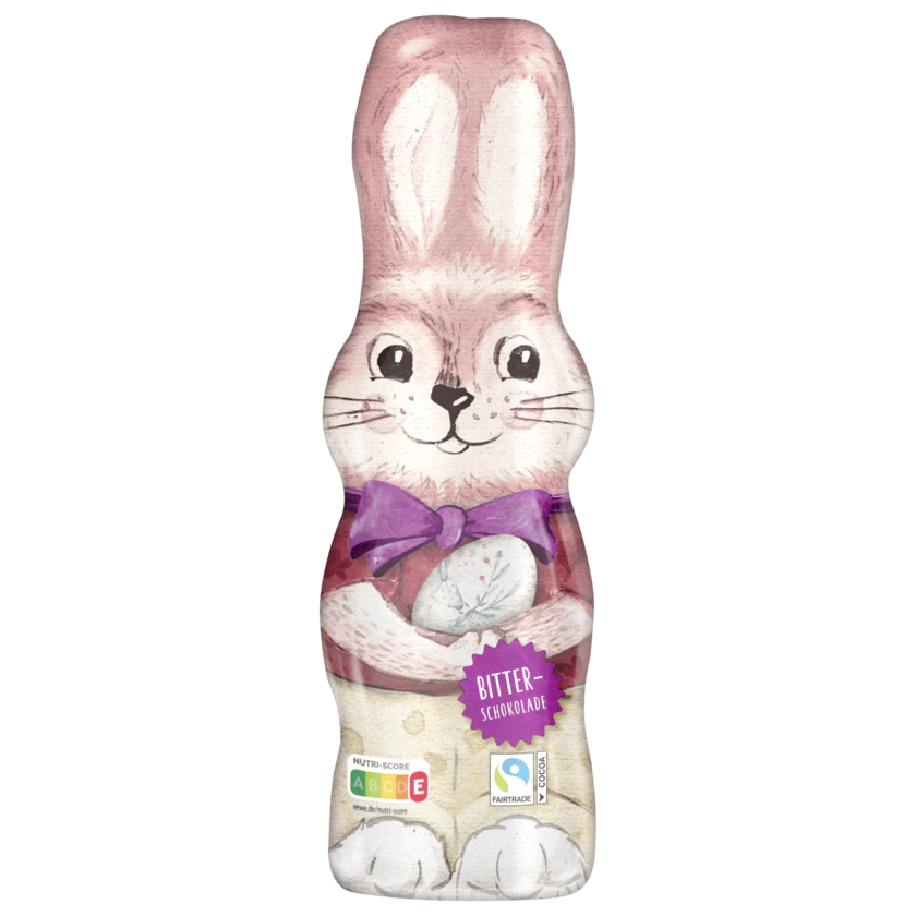 Osterhase Hohlfigur aus Bitterschokolade 75g - 4337256136594