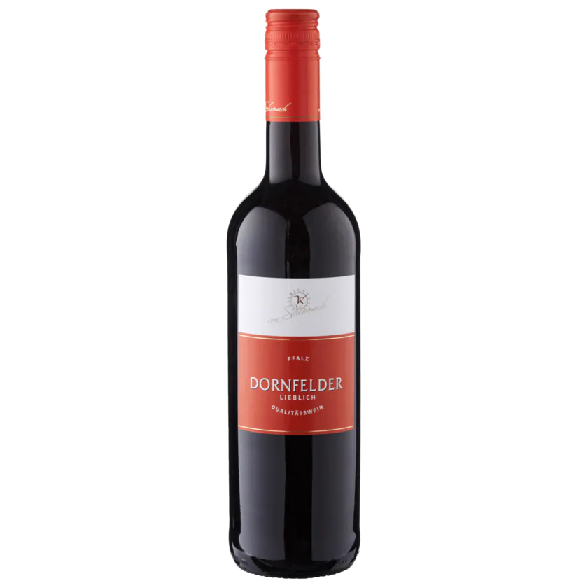 Dornfelder Rotwein QbA lieblich Rheinhessen/Pfalz 0,75l - 4337256148344