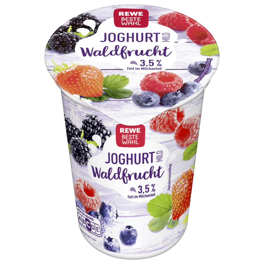 REWE Beste Wahl Fruchtjoghurt mild Waldfrucht 250g - 4337256149563
