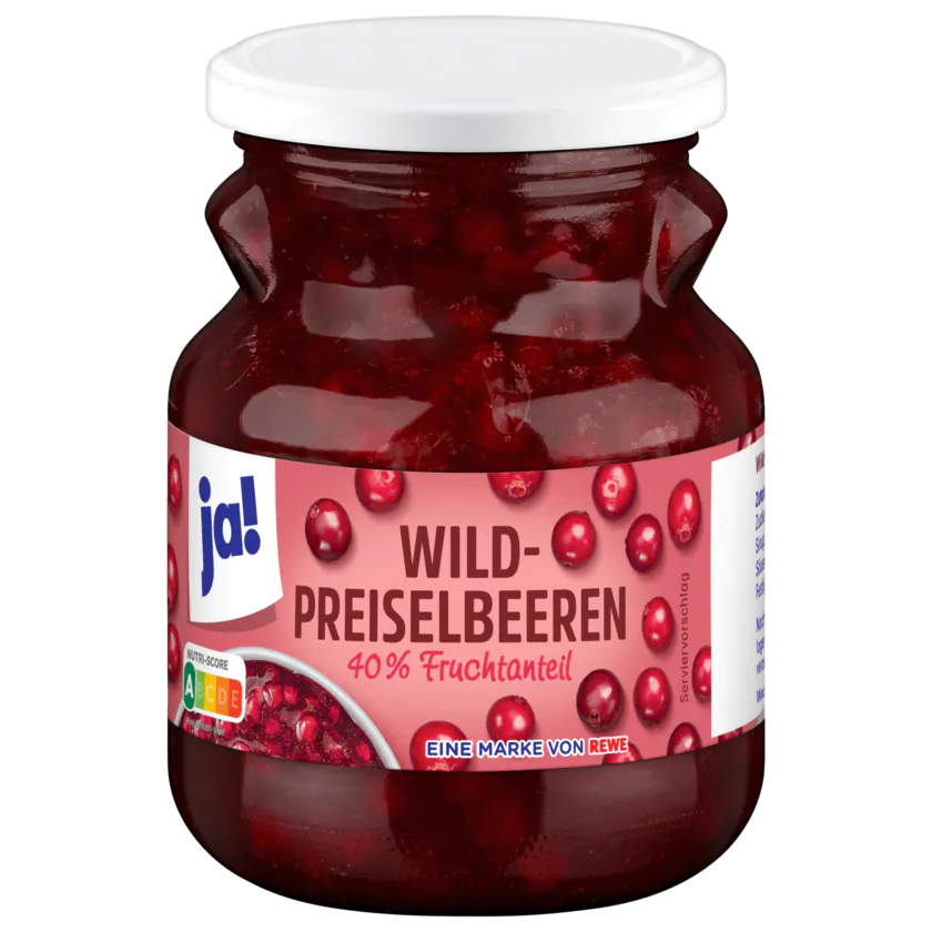 ja! Wild-Preiselbeeren 400g - 4337256152945