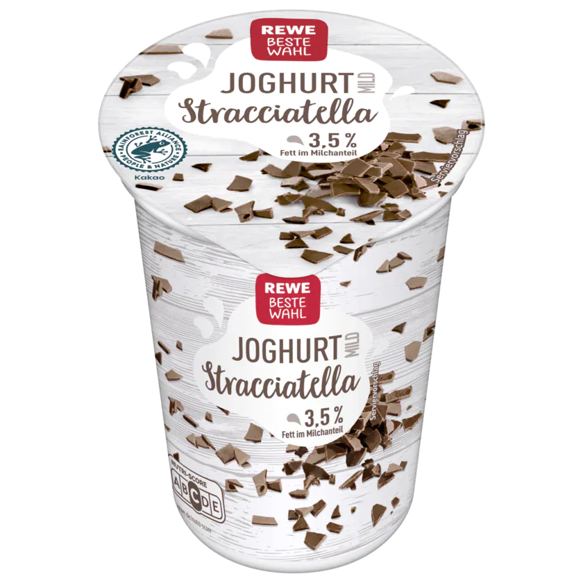 REWE Beste Wahl Joghurt mild Stracciatella 250g - 4337256153140