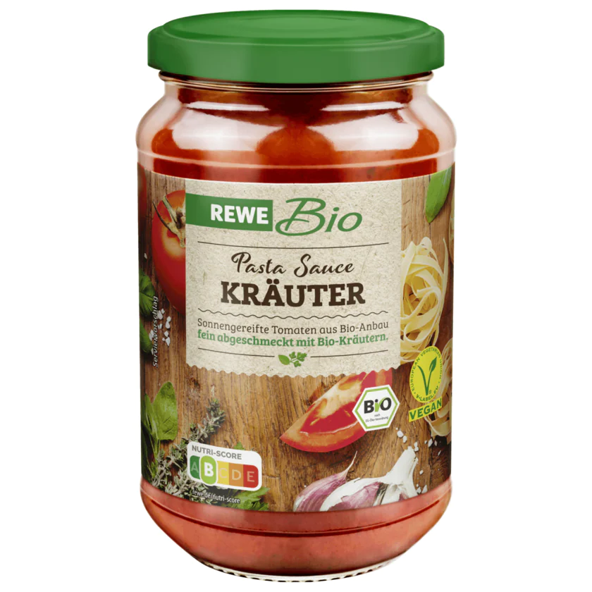 REWE Bio Pasta Sauce Kräuter 325ml - 4337256163620
