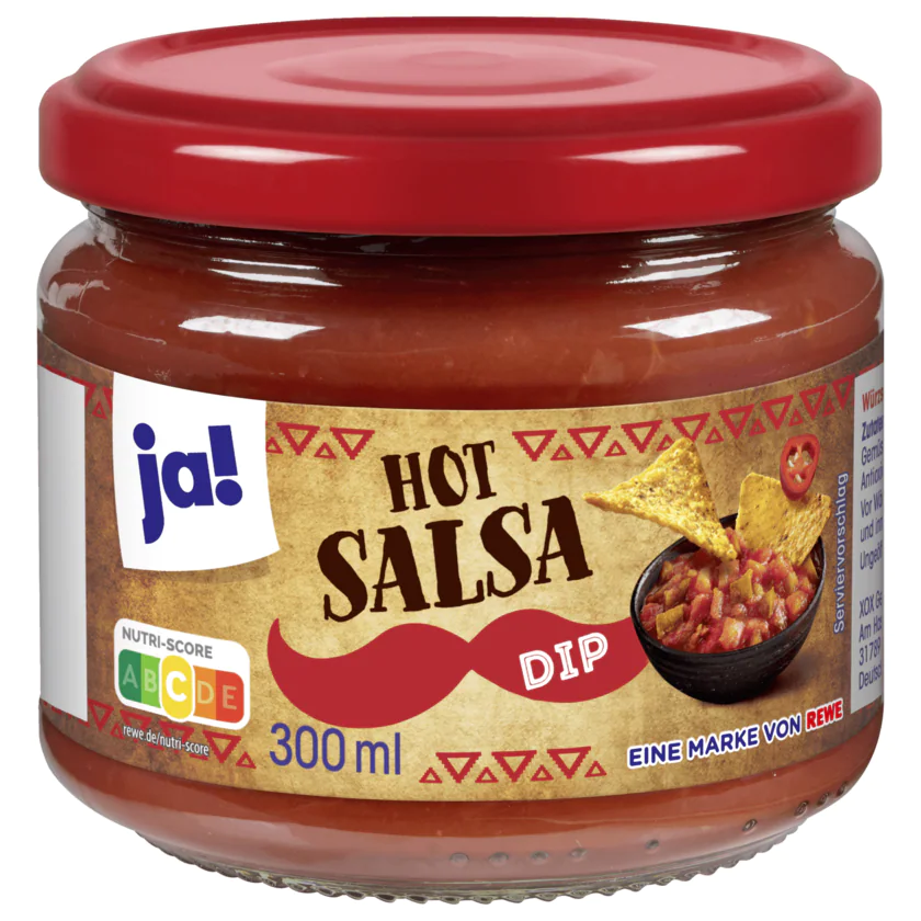 ja! Hot Salsa Dip 300ml - 4337256164542