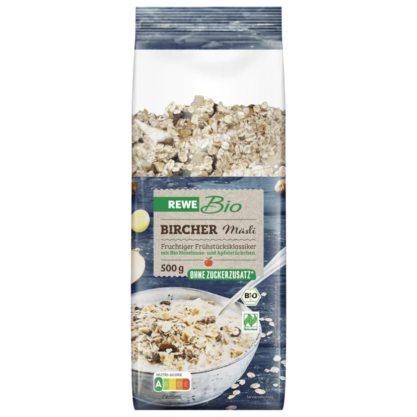 REWE Bio Bircher-Müsli 500g - 4337256165136