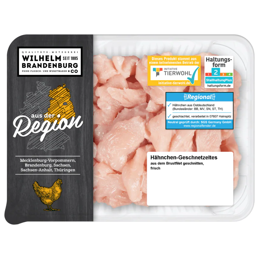 Wilhelm Brandenburg Hähnchen-Geschnetzeltes 400g - 4337256165839