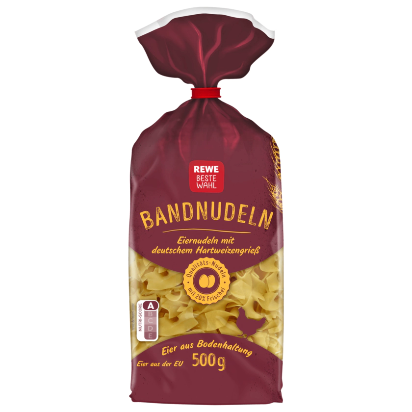 REWE Beste Wahl Bandnudeln 500g - 4337256170987