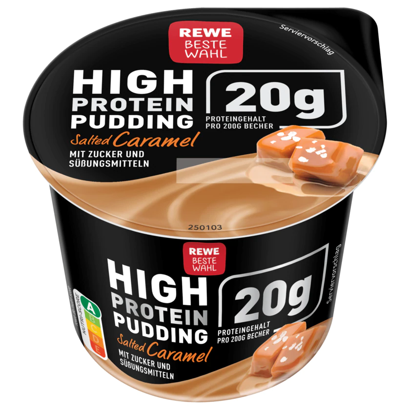 REWE Beste Wahl High Protein Pudding Salted Caramel 200g - 4337256175753