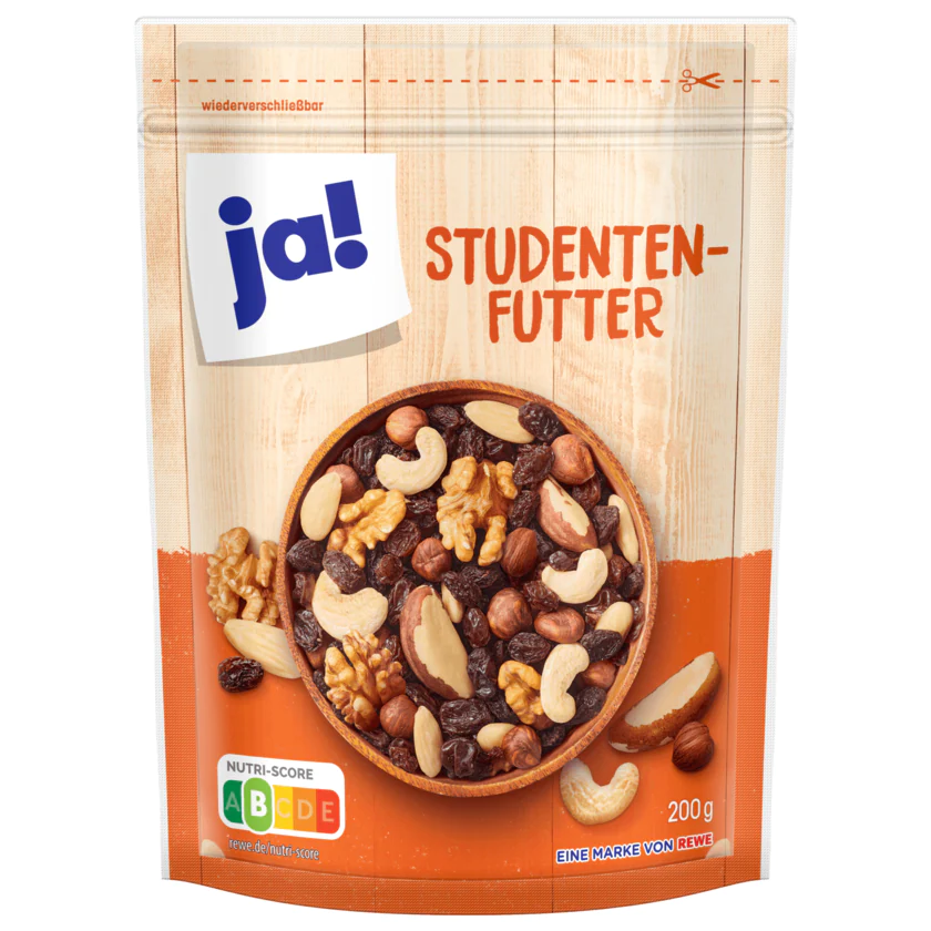 ja! Nussfruchtmischung 200g - 4337256176507