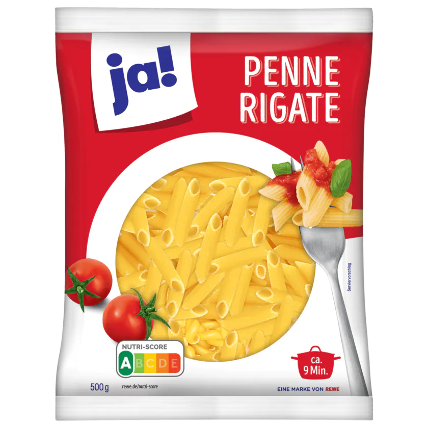 ja! Penne Rigate 500g - 4337256177115