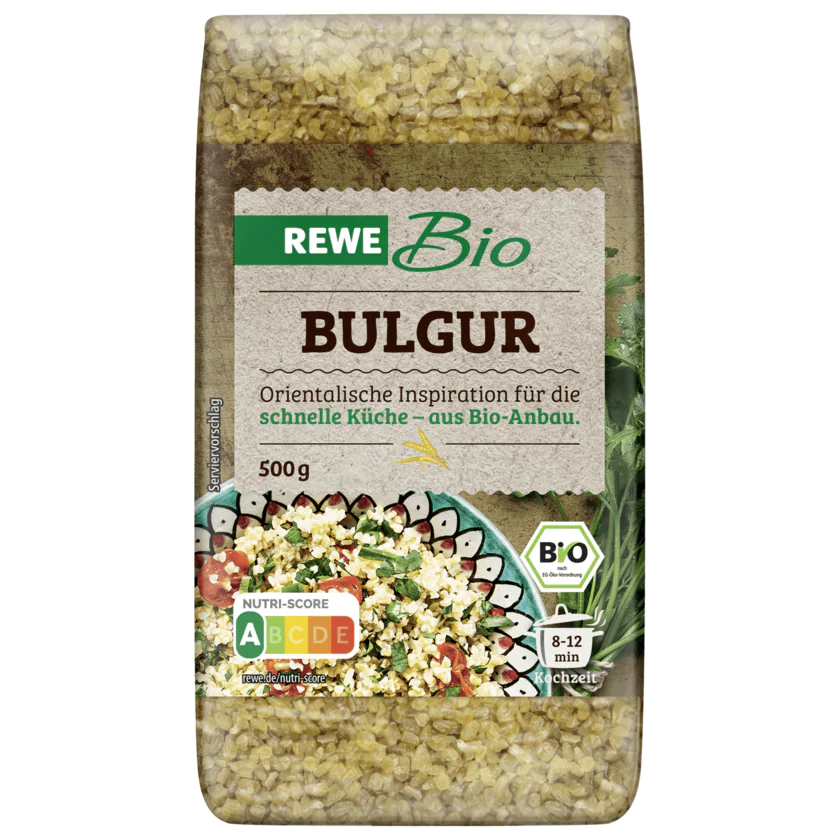 REWE Bio Bulgur 500g REWE.de - 4337256177474