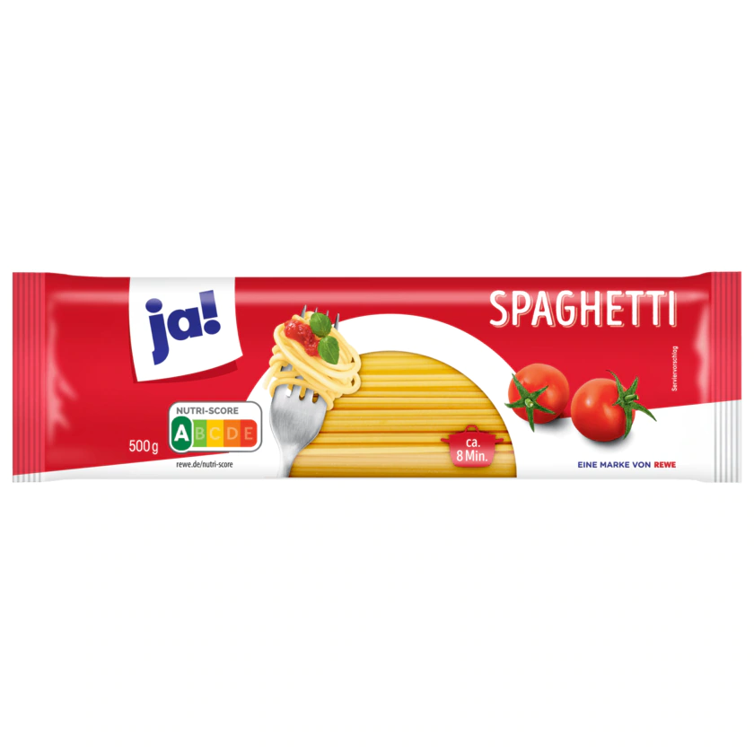 ja! Spaghetti 500g REWE.de - 4337256178990
