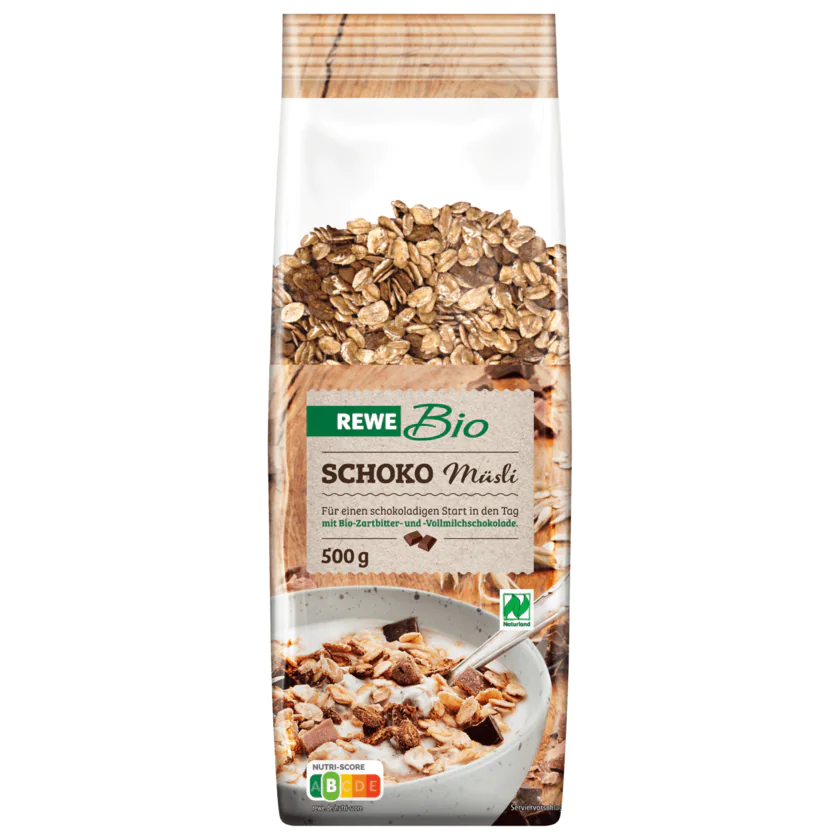 REWE Bio Schokomüsli 500g - 4337256180115