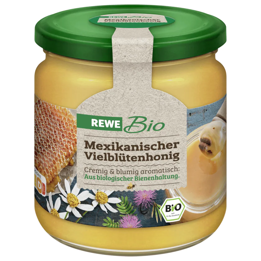 REWE Bio Vielblütenhonig 500g - 4337256183130