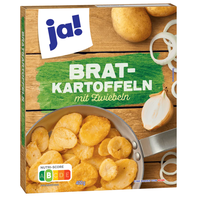 ja! Bratkartoffeln mit Zwiebel 400g - 4337256185110
