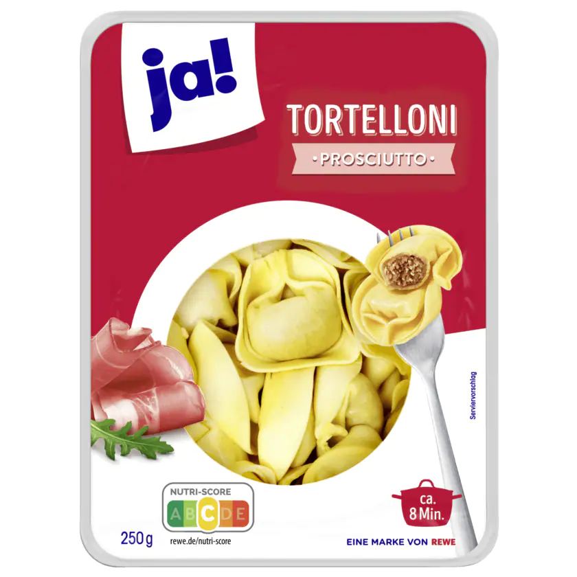 ja! Tortelloni Prosciutto 250g - 4337256185370