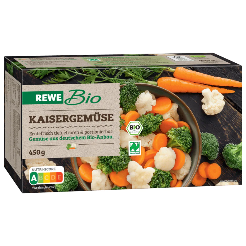 REWE Bio Kaisergemüse 450g - 4337256193016