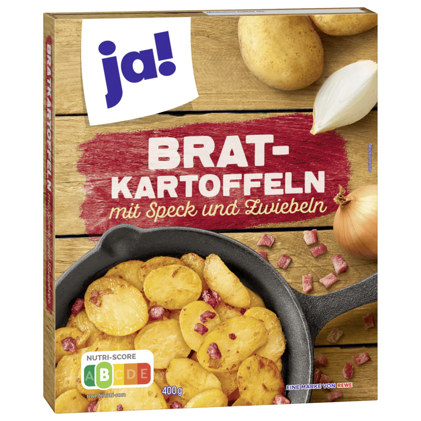 ja! Bratkarotffeln mit Speck und Zwiebeln 400g - 4337256195614