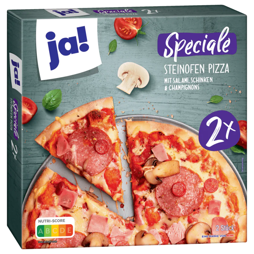 ja! Steinofen Pizza Speciale 2 Stück - 4337256206563