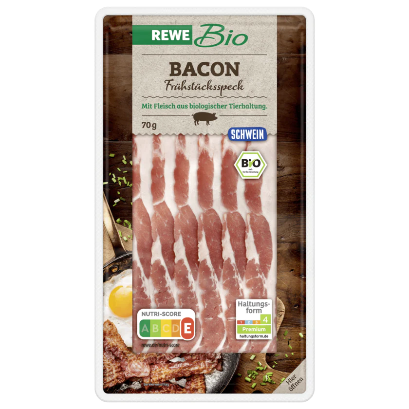 REWE Bio Bacon 70g REWE.de - 4337256206723