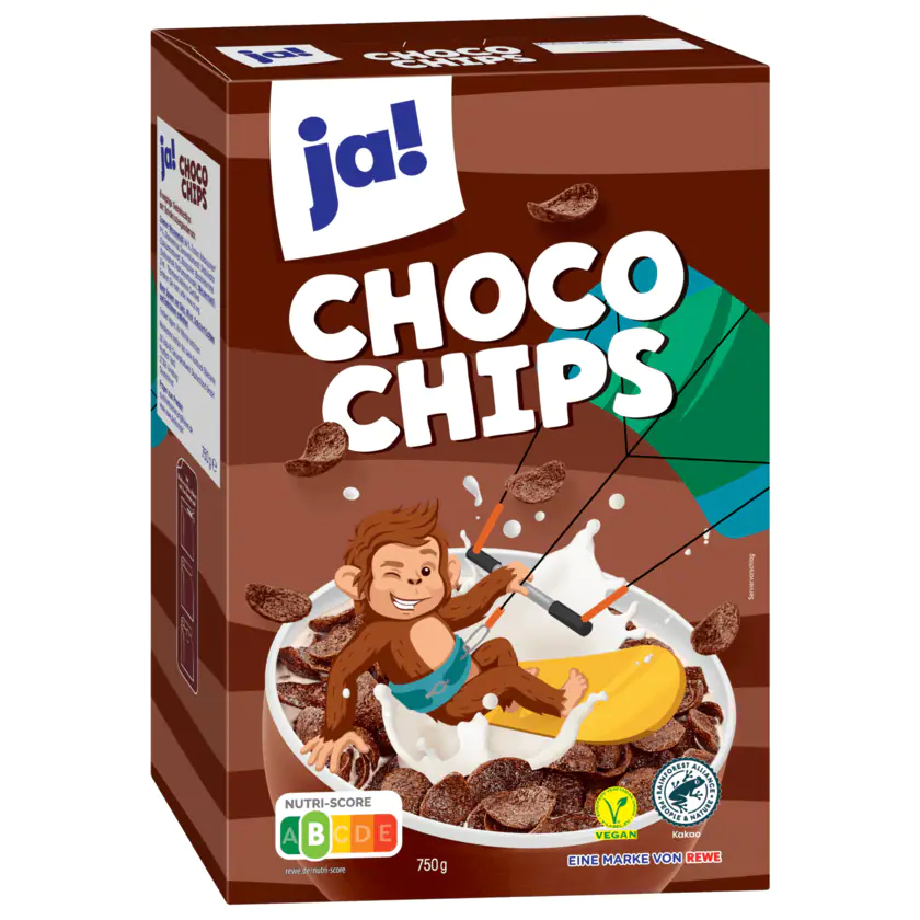 ja! Choco Chips 750g REWE.de - 4337256213998
