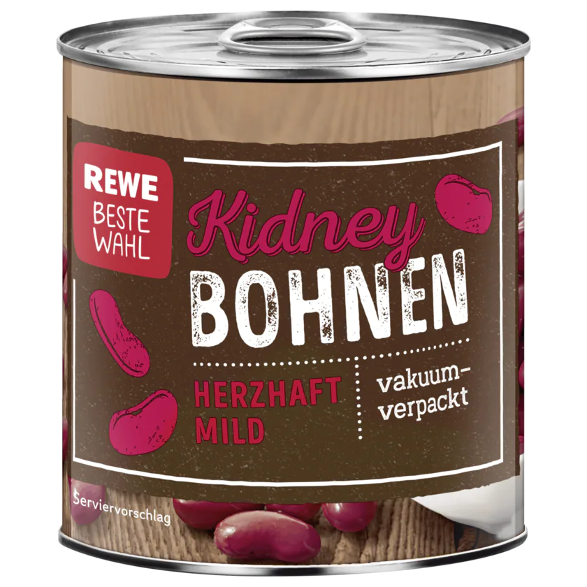 REWE beste Wahl Kidney Bohnen 212ml - 4337256215053