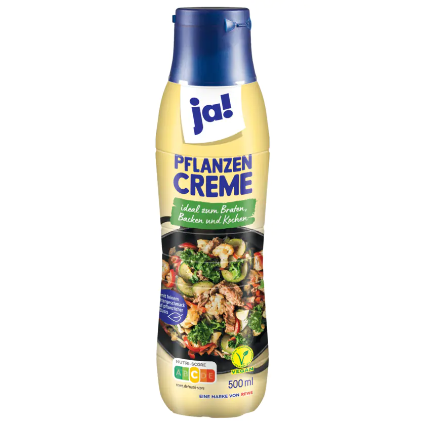 ja! Pflanzencreme 500ml - 4337256257183