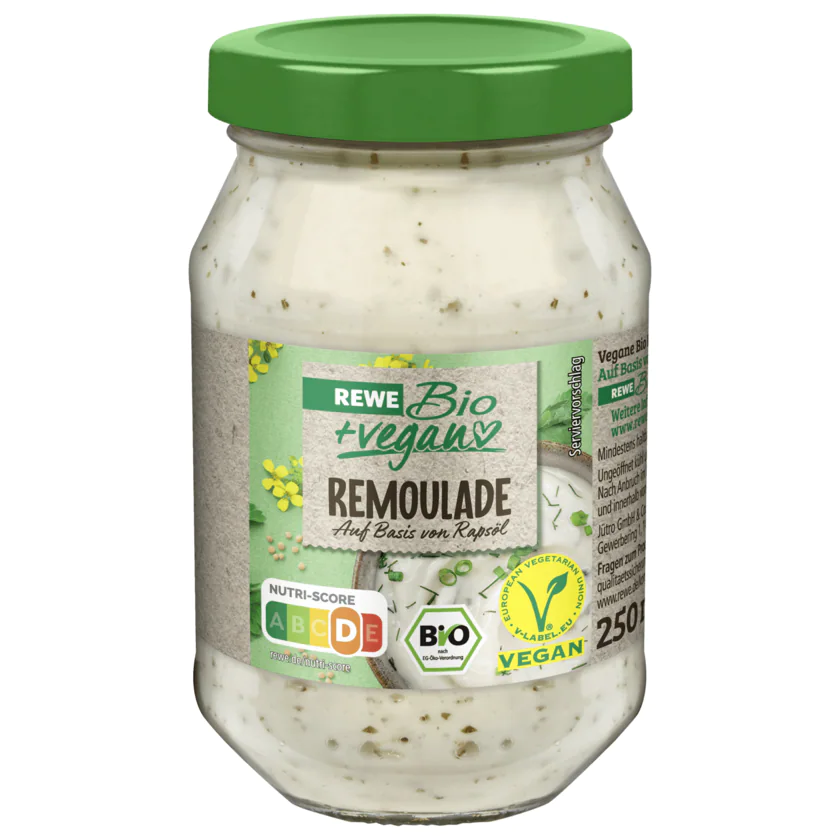 REWE Bio + vegan Remoulade 250g - 4337256258647