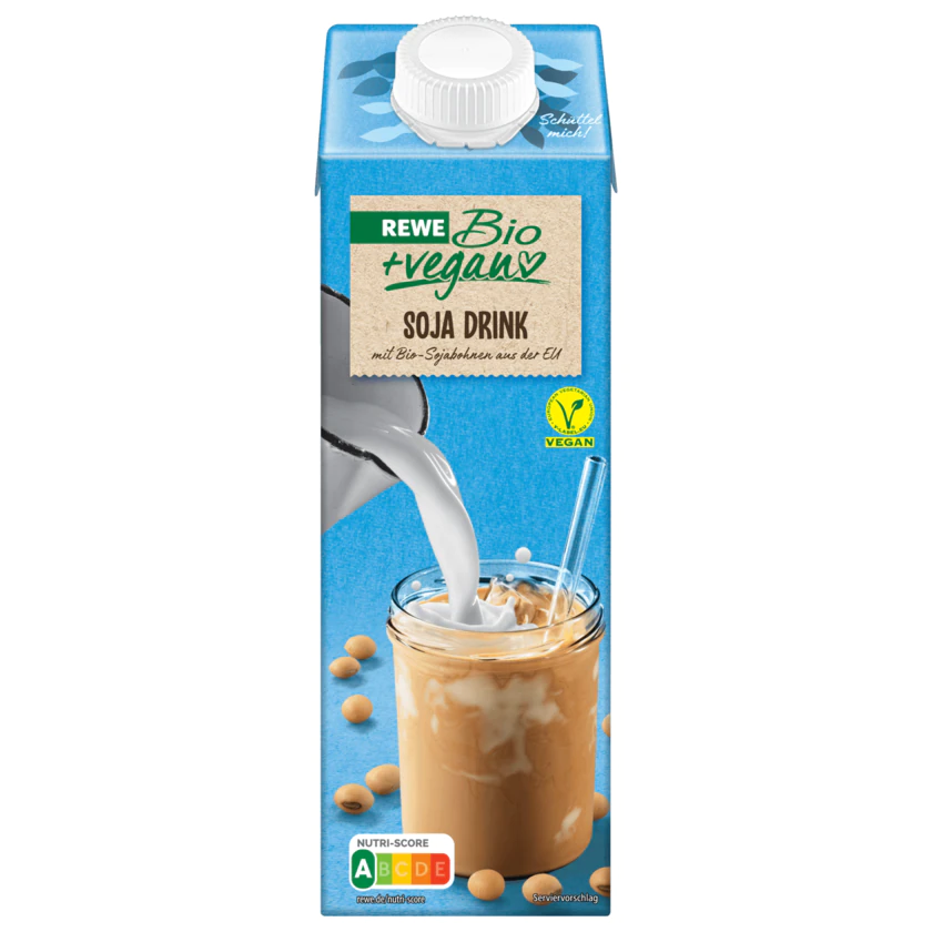 REWE Bio + vegan Soja Drink 1l - 4337256261210