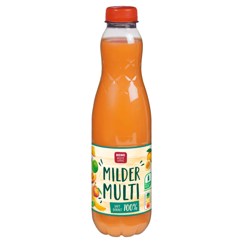 REWE Beste Wahl Milder Multi 1l - 4337256261357