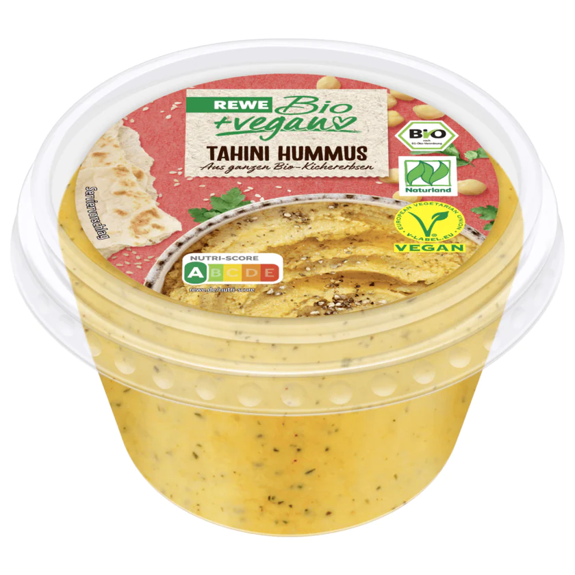 REWE Bio + vegan Tahini Hummus 150g - 4337256263818