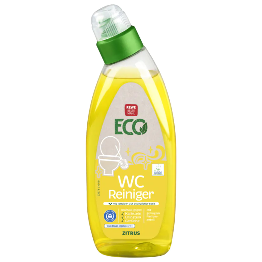 REWE Beste Wahl Eco WC-Reiniger Zitrus 750ml - 4337256263962